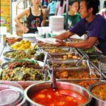 comida callejera en Tailandia