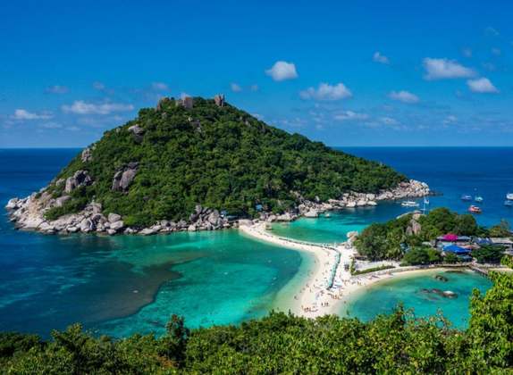 llegar a las islas desde el continente en tailandia