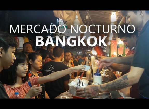 mercados nocturnos en Tailandia