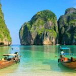 sistema de transporte en las islas de Tailandia