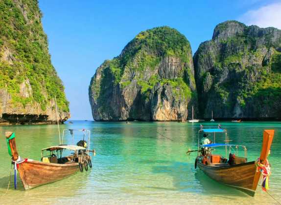 sistema de transporte en las islas de Tailandia