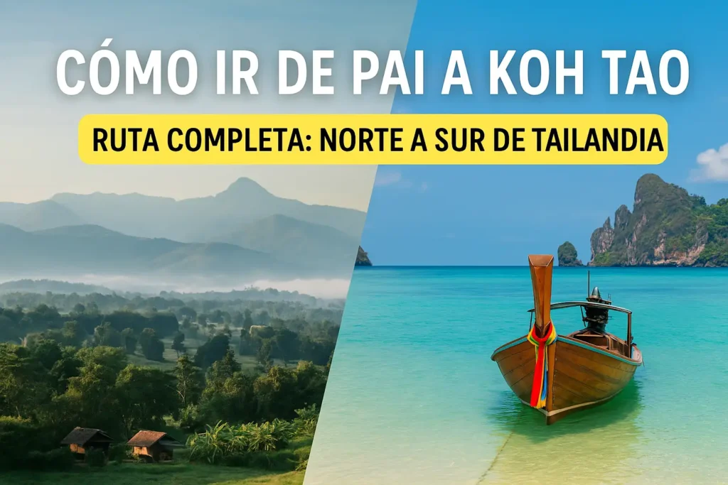 como ir de pai a koh tao