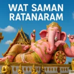 Wat Saman Ratanaram, el templo de Ganesha más colorido de Tailandia 🛕