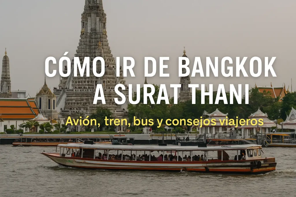 como ir de bangkok a surat thani